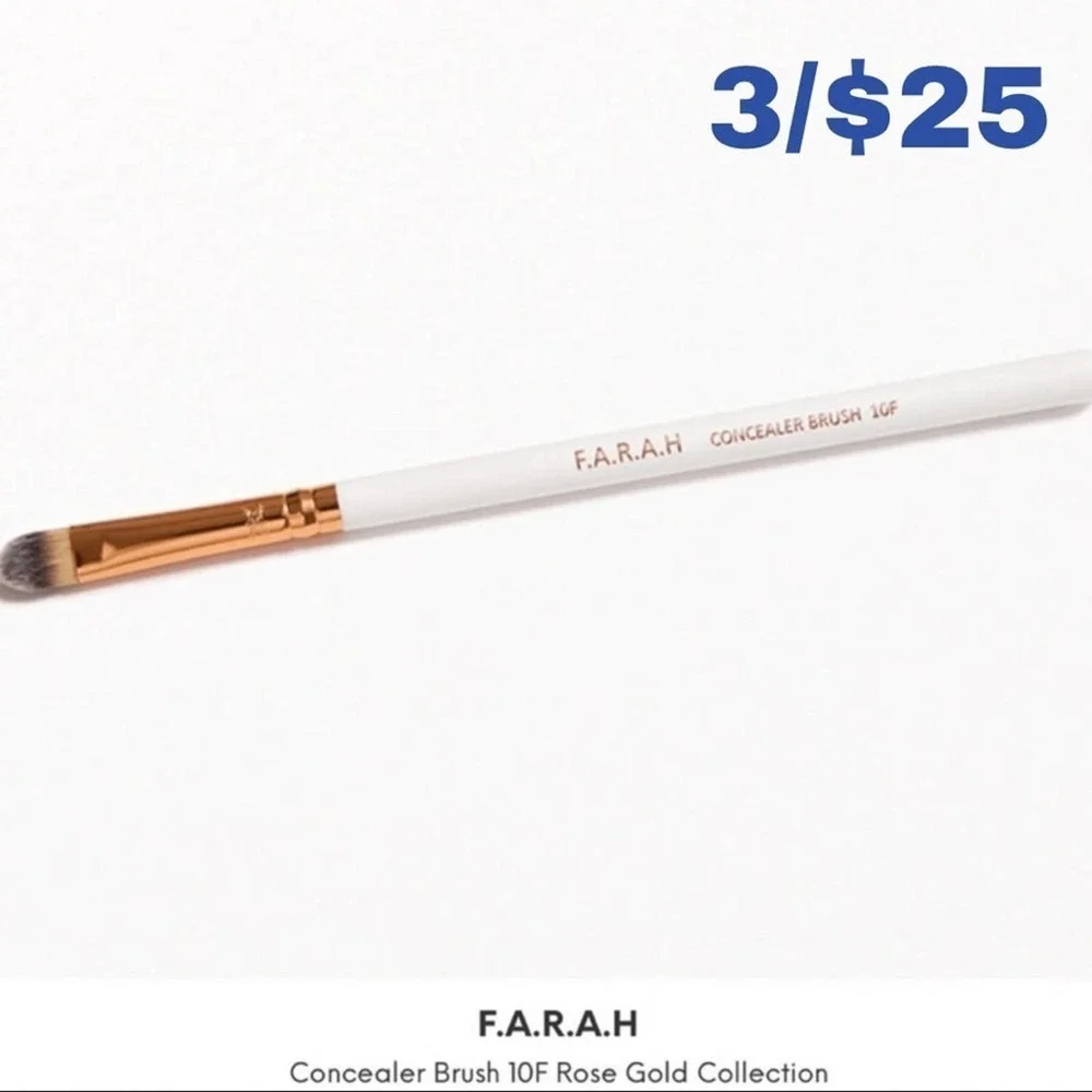 F.A.R.A.H Concealer Brush 10F Rose Gold Collection